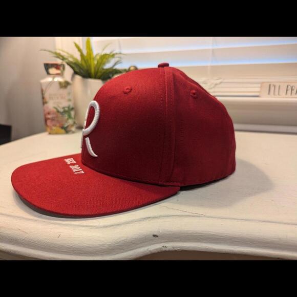 Lariat Red Rancho's Collectors Snapback Hat- Chicago Bulls - Picture 4 of 6